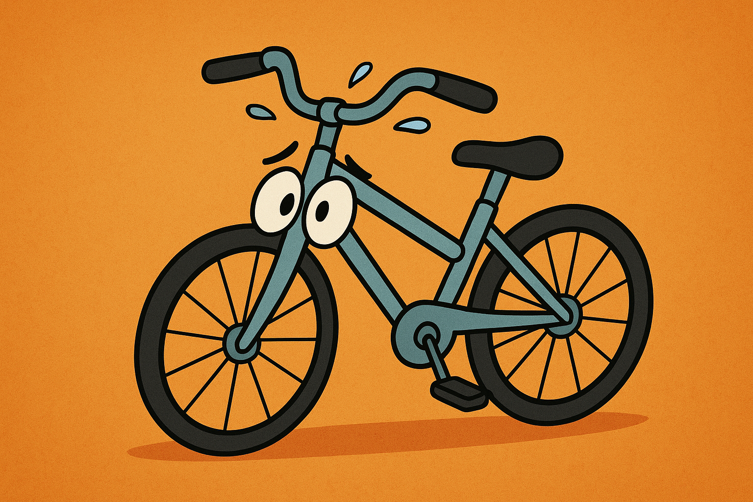 A picture of a stressed out map